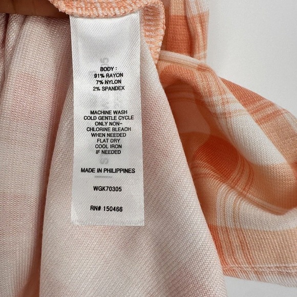 NWT 41Hawthorn Women Orange Casual Dress‎ Medium Plaid - Picture 9 of 9